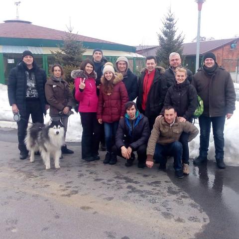 В КП «Центр обращения с животными» состоялось собрание спортсменов и тренеров по ездовому спорту г. Харькова