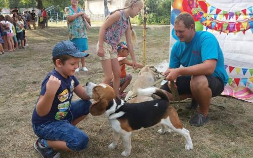 КП "Центр обращения с животными" провело "Уроки доброты" в рамках совместного проекта с полицейскими Управления патрульной полиции