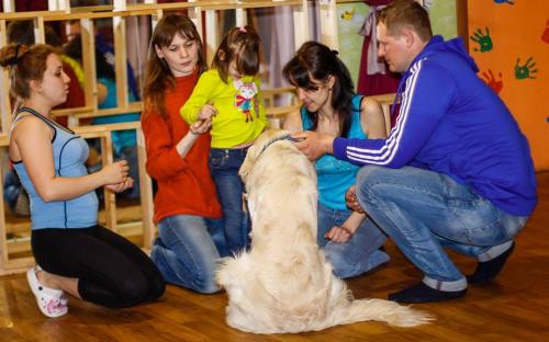 Канистерапия КП Центр обращения с животными Харьков