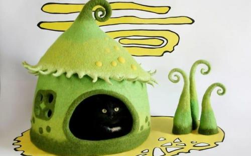 Уникальные домики для кошек