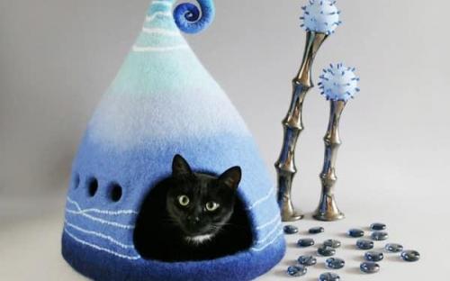 Уникальные домики для кошек