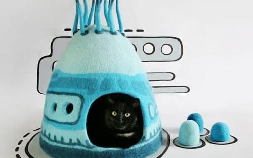 Уникальные домики для кошек