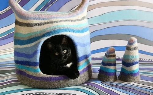 Уникальные домики для кошек