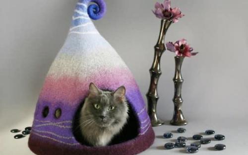 Уникальные домики для кошек