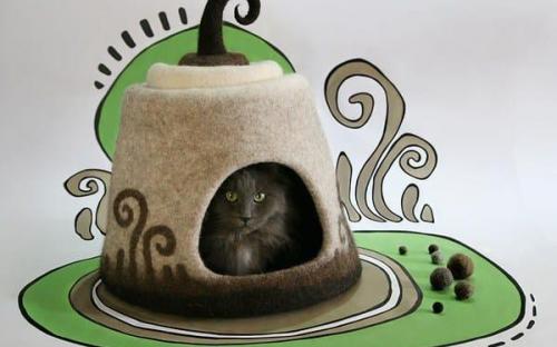 Уникальные домики для кошек