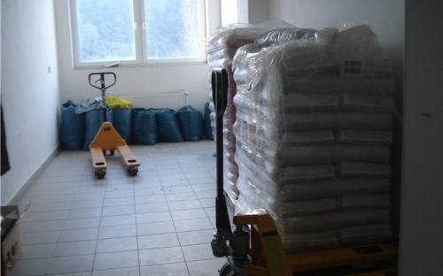 Склад сухого корма