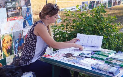 КП "Центр обращения с животными" благодарит всех, принявших участие в празднике, посвященному Всемирному дню бездомных животных!