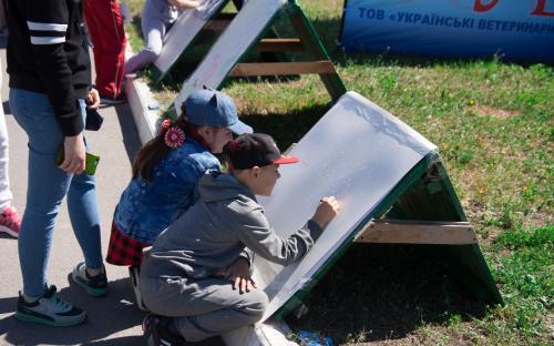 Самый масштабный в Украине пробег людей вместе с собаками