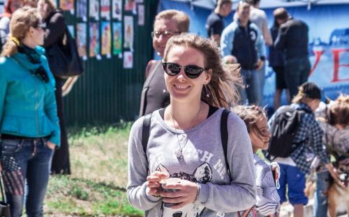 Самый масштабный в Украине пробег людей вместе с собаками