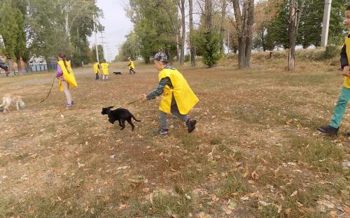 В КП "Центр обращения с животными" провели первую в новом учебном году экскурсию для школьников