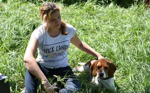 КП "Центр обращения с животными" приняло участие в открытии 22-го ежегодного туристическо-краеведческого слета школьников Новобаварского района г. Харькова